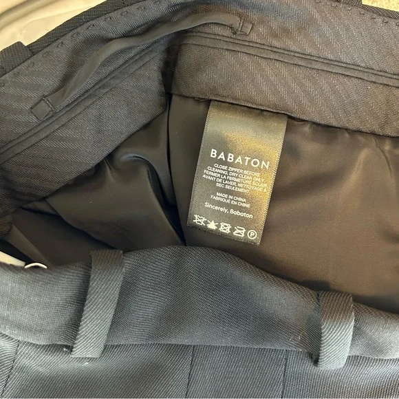 Aritzia Babaton Agency Pant - City Wool Black Size 6 - Picture 12 of 15